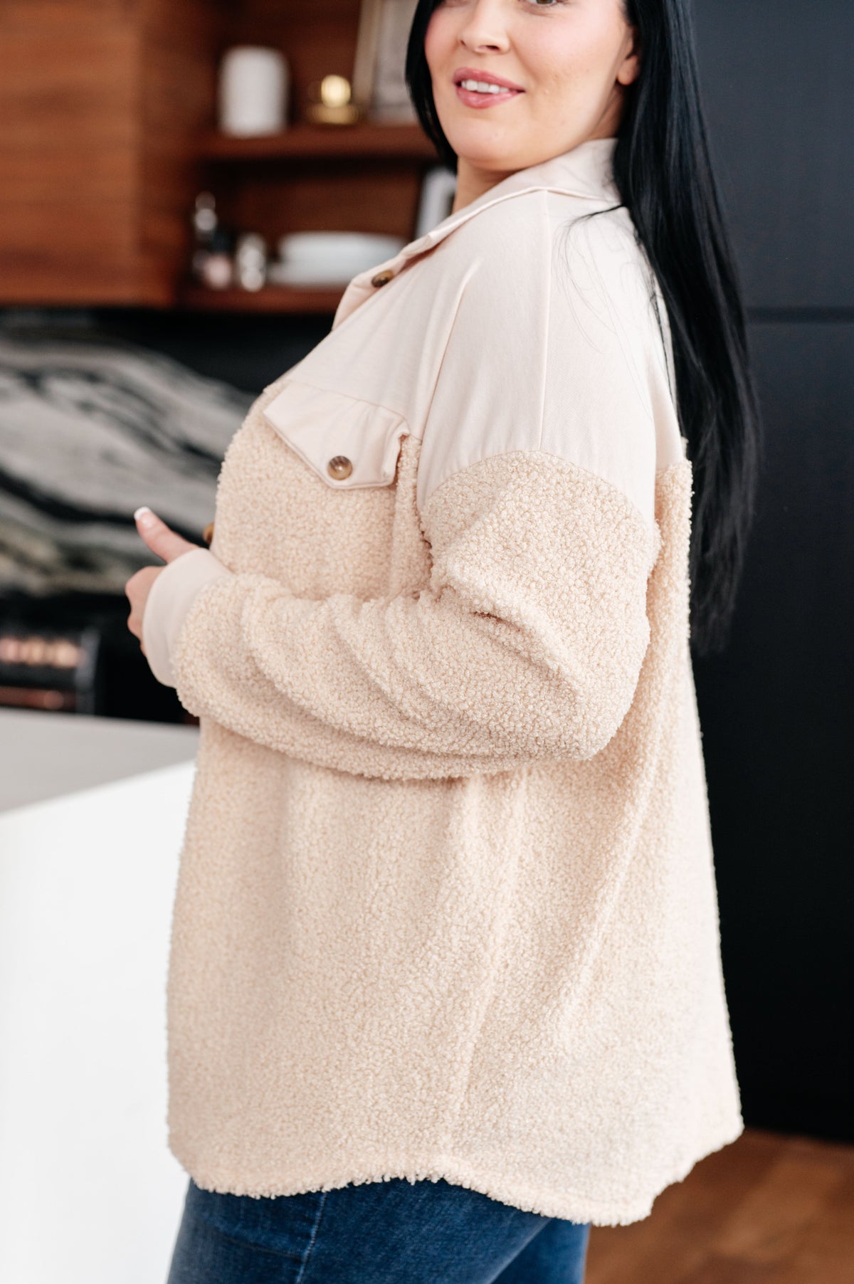 Laila Sherpa Shacket