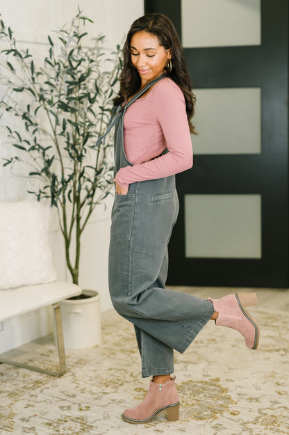 Opaline Jumpsuit in Ash Black