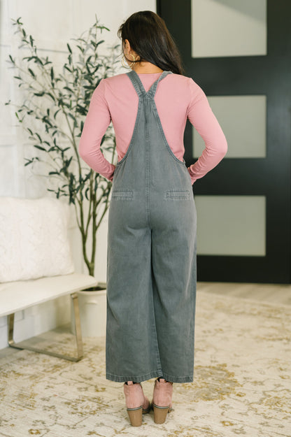 Opaline Jumpsuit in Ash Black