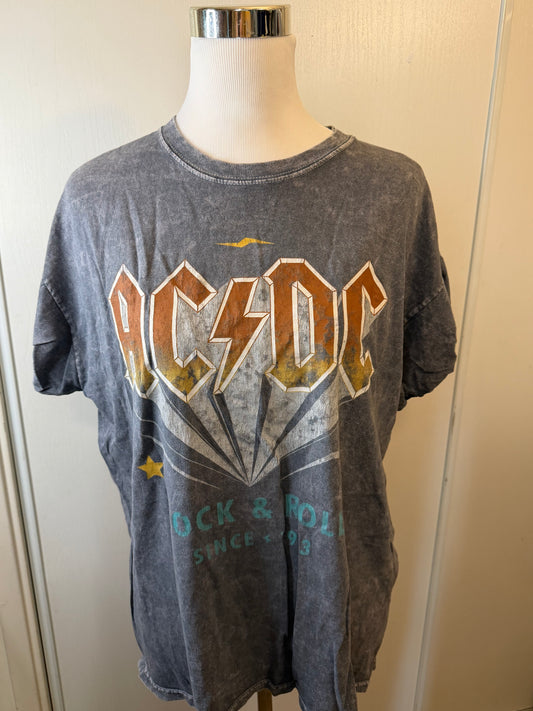 Amber Moon Revival: 100% Cotton AC/DC Tee