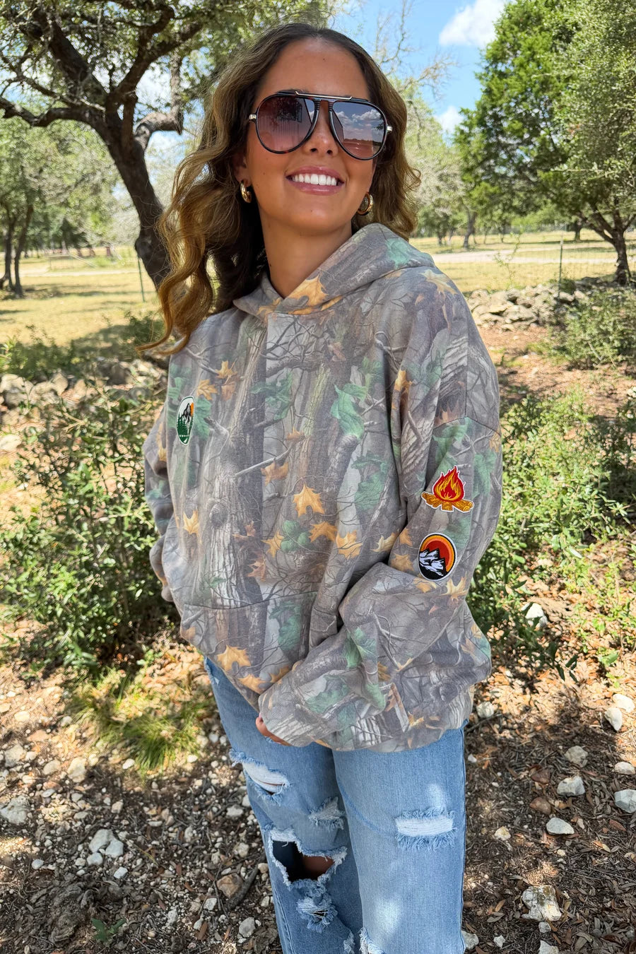 PREORDER: Hidden Trail Camo Hoodie Pullover