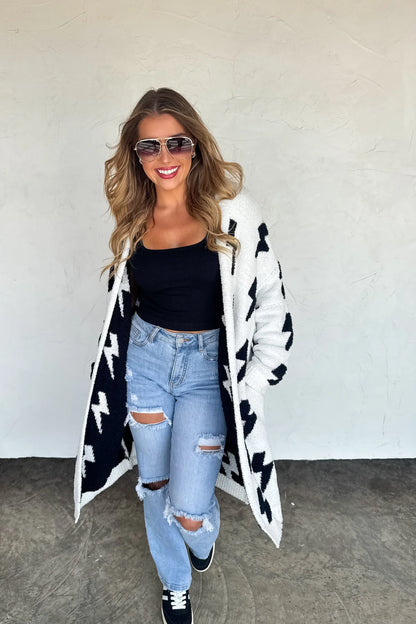 PREORDER: Lightning & Cheetah Cloud Cardigans