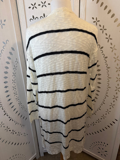 Amber Moon Revival: Long Striped Cardigan