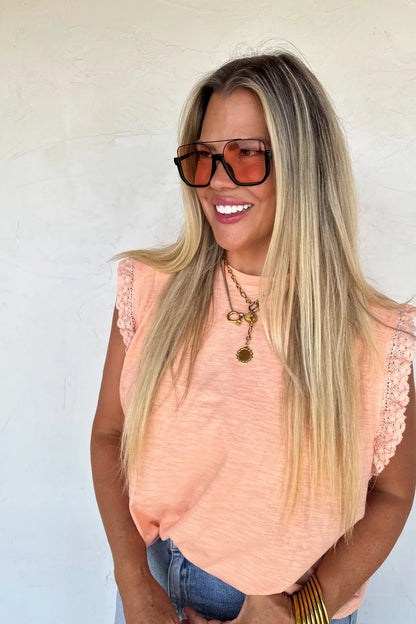 PREORDER: Sweet Lace Days Cotton Tee