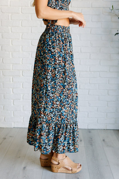 Laney Crop Top and Skirt Set