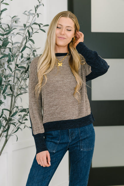 Madi Color Block Pullover