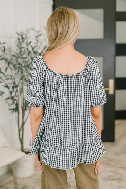 Park Gingham Blouse
