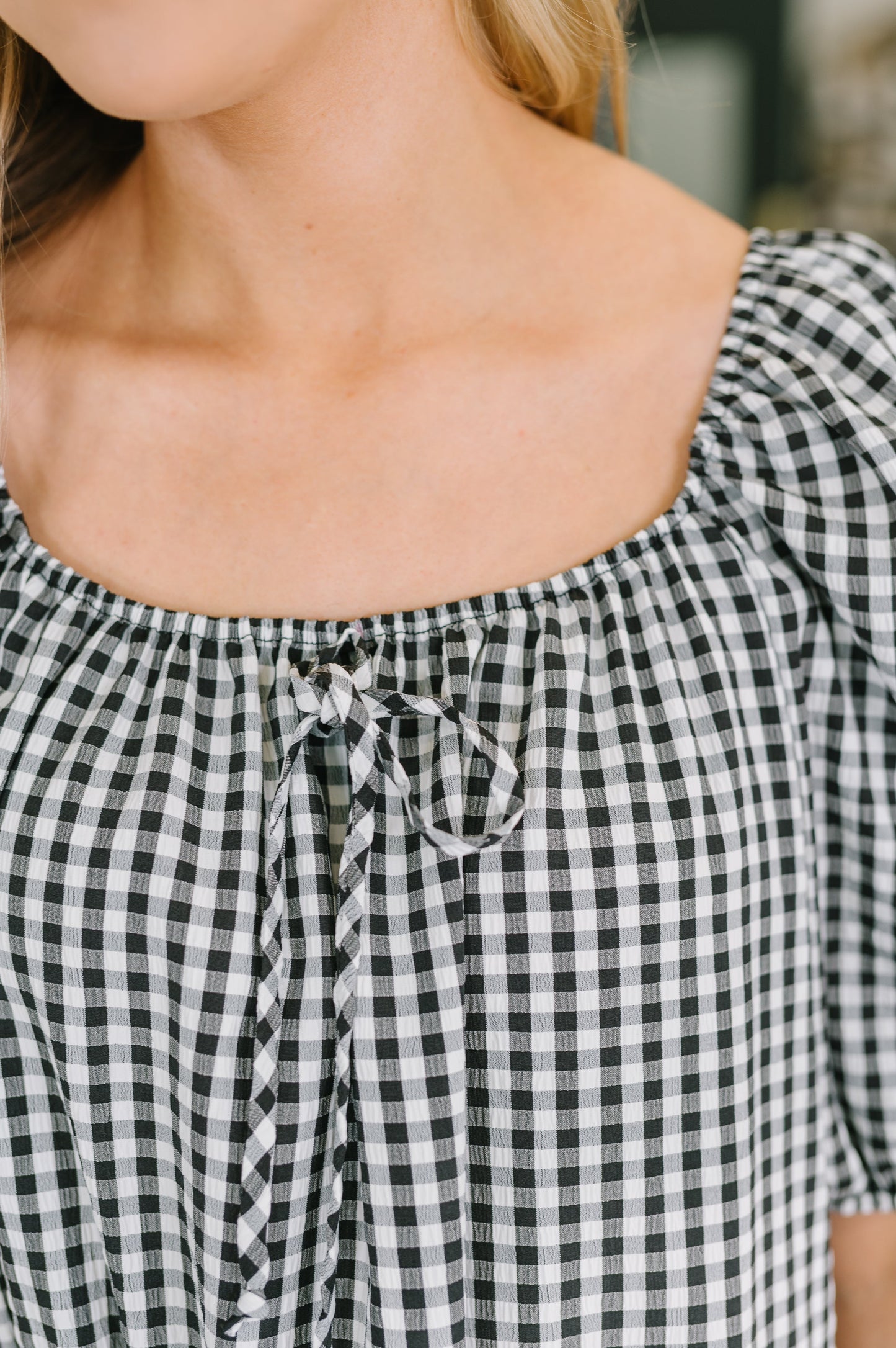 Park Gingham Blouse