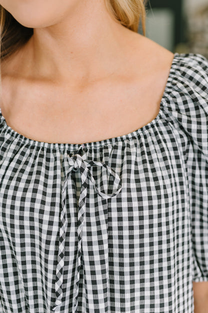 Park Gingham Blouse