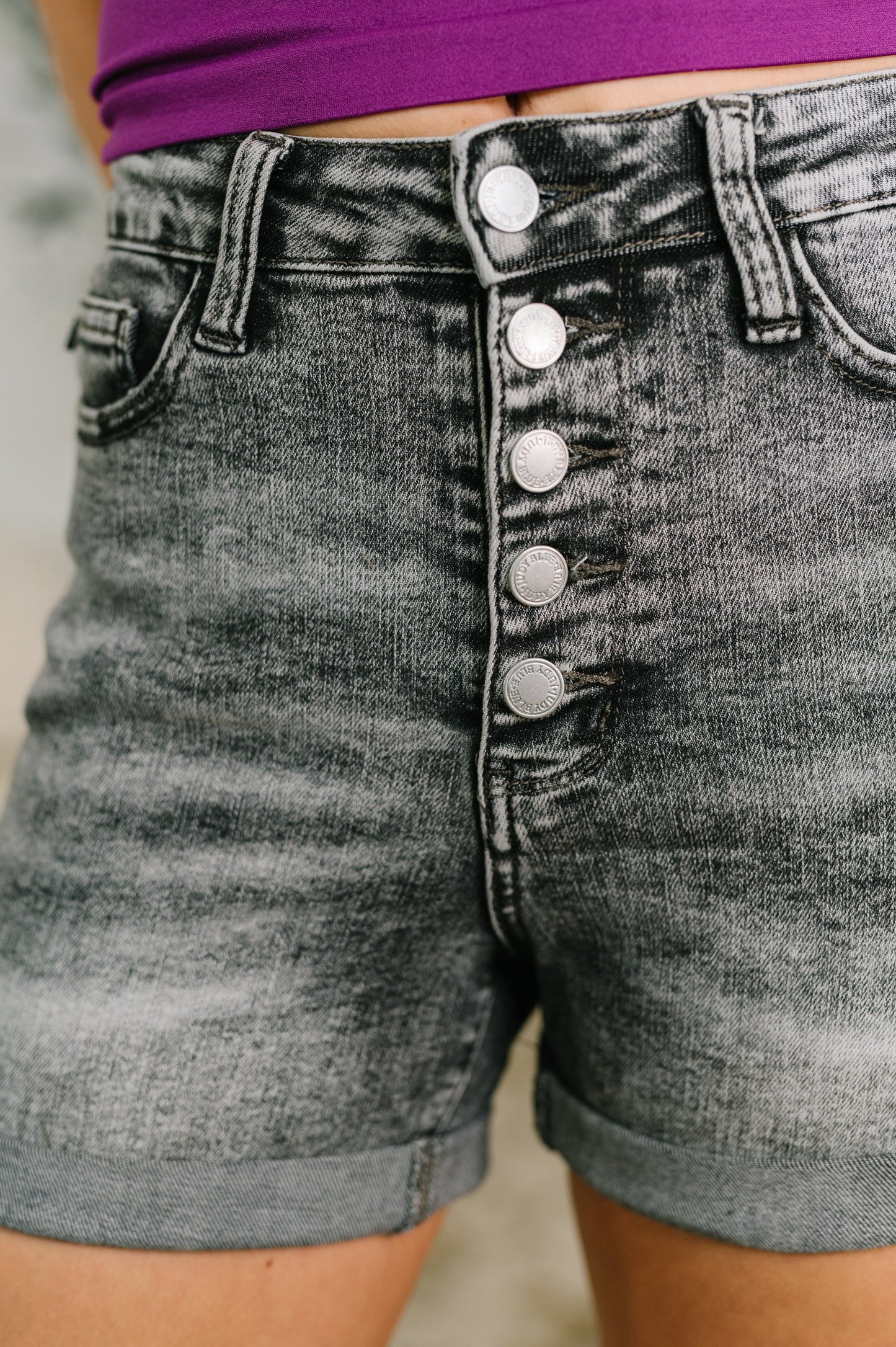 Grey Cutoffs