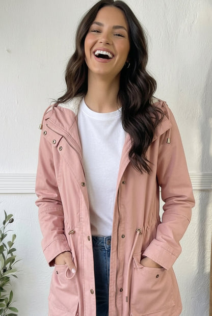Blush Utility Jacket