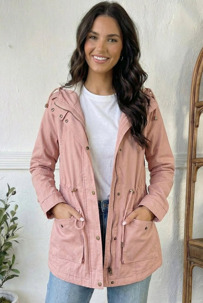 Blush Utility Jacket
