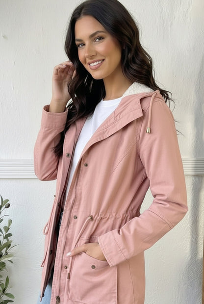 Blush Utility Jacket