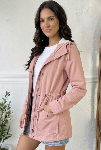 Blush Utility Jacket