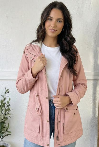 Blush Utility Jacket