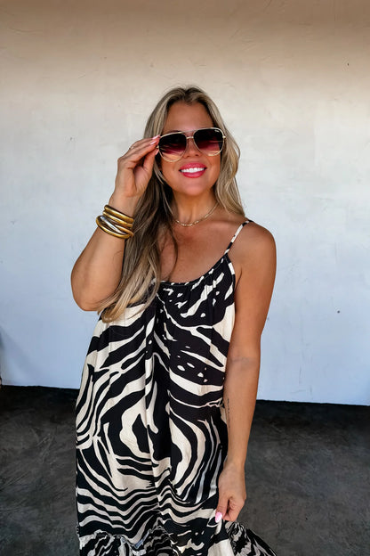Safari Knights Maxi Dress