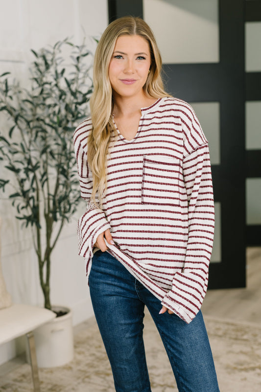 Fallish Striped Long Sleeve