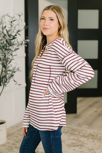Fallish Striped Long Sleeve