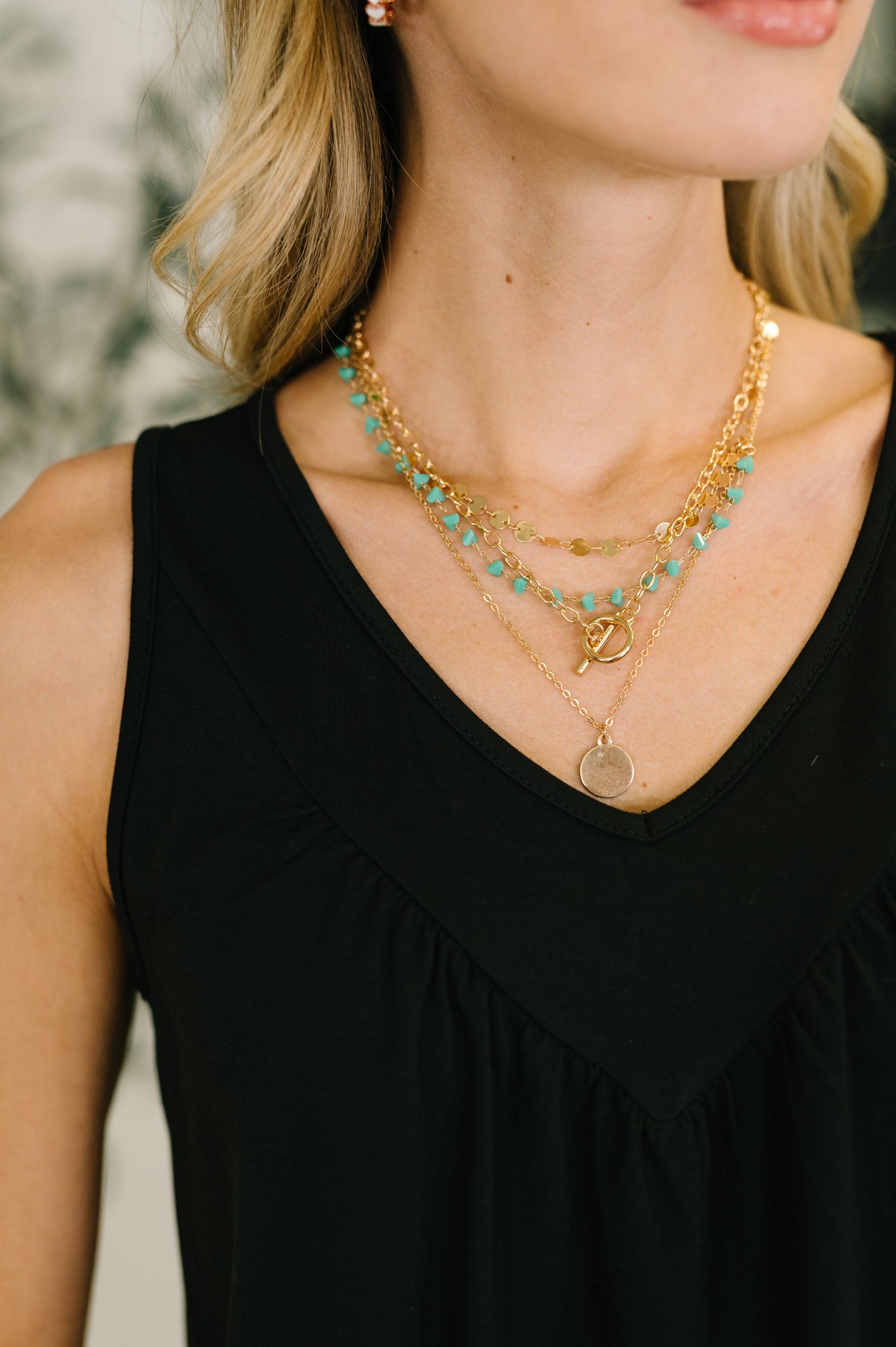 4-Layered Boho Necklace Set