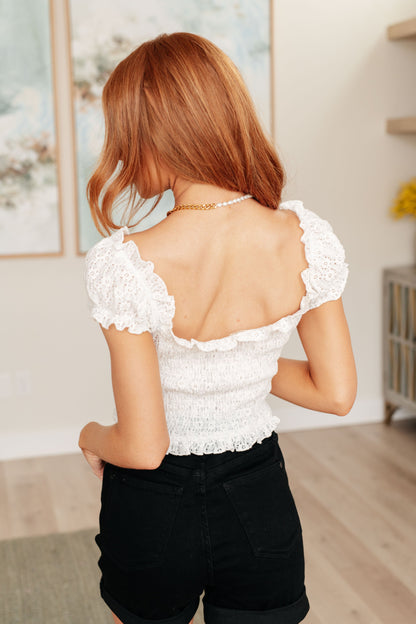 In Fair Verona Top in Off White