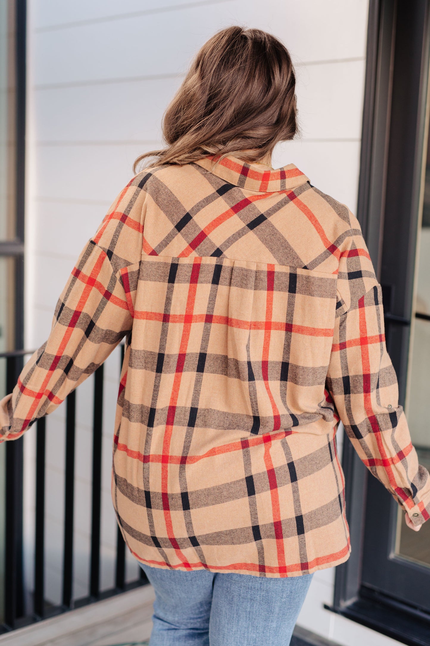 Finally Fall Plaid Button Up
