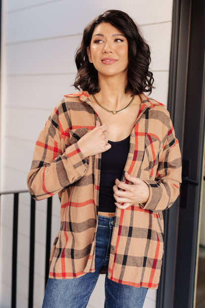 Finally Fall Plaid Button Up