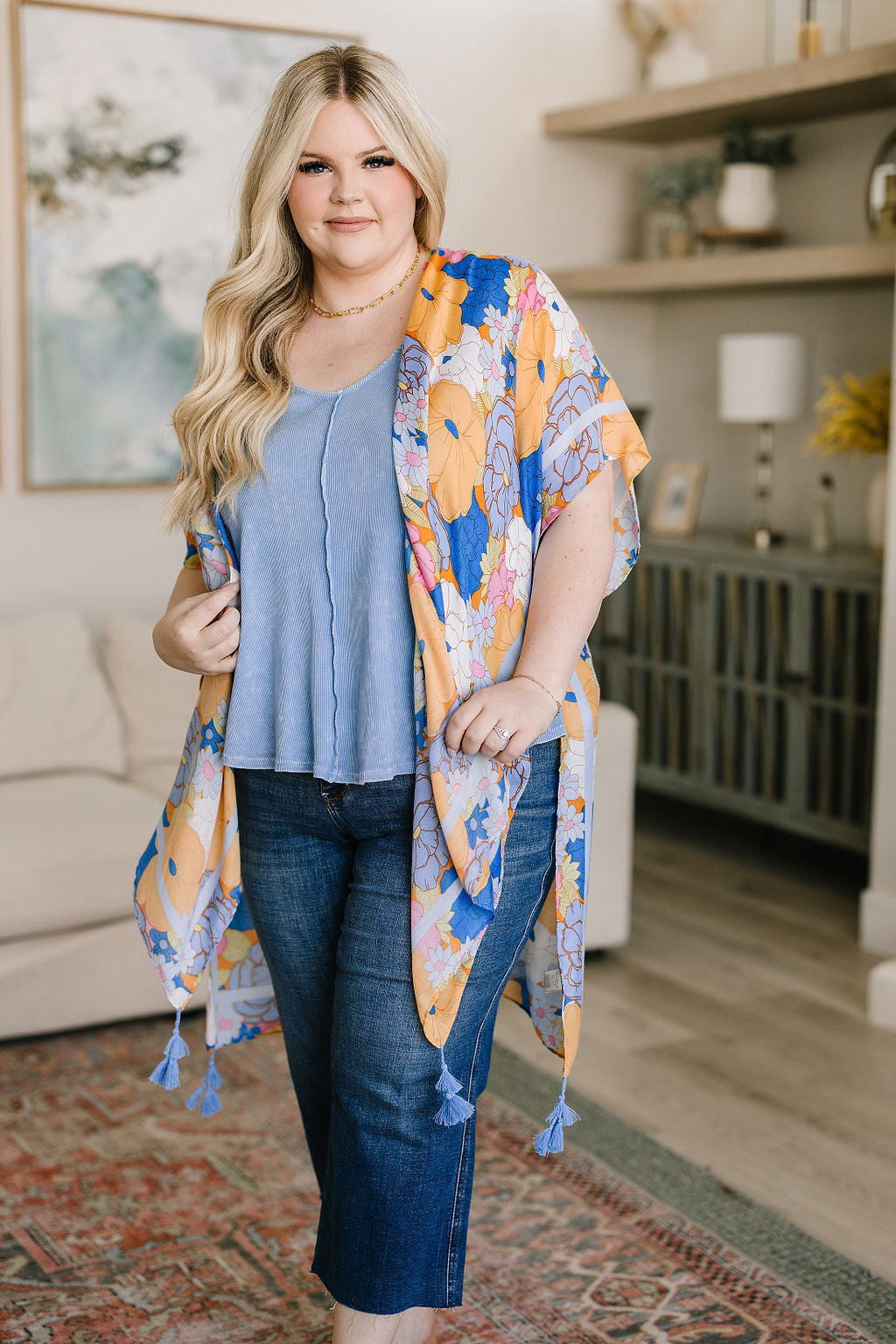 Swing Tank in Blue