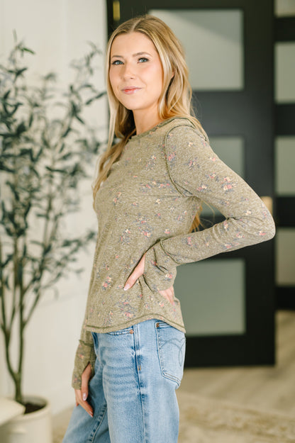 Odelia Print Top