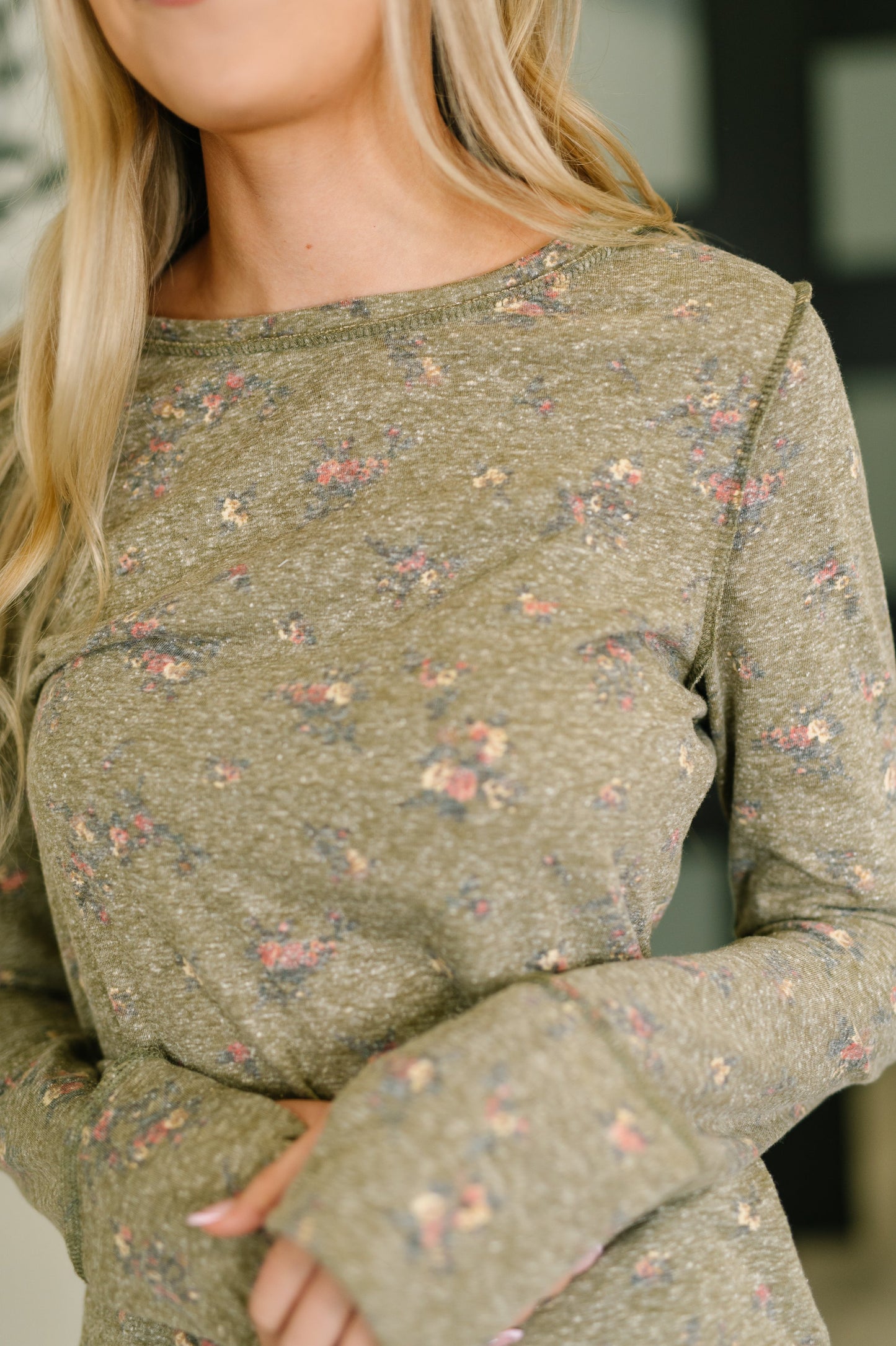 Odelia Print Top