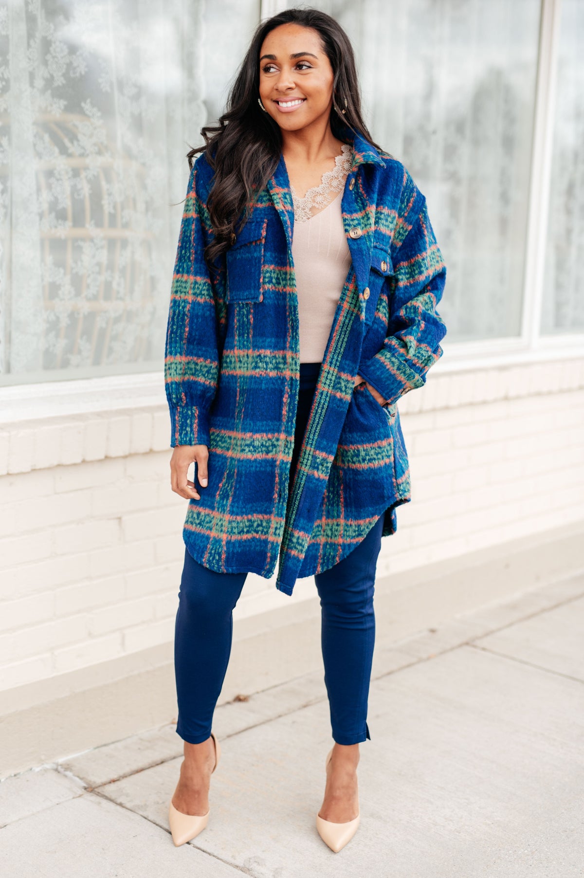 Morrison Plaid Coat