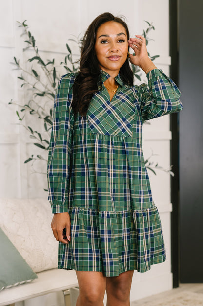 Trinity Plaid Dress