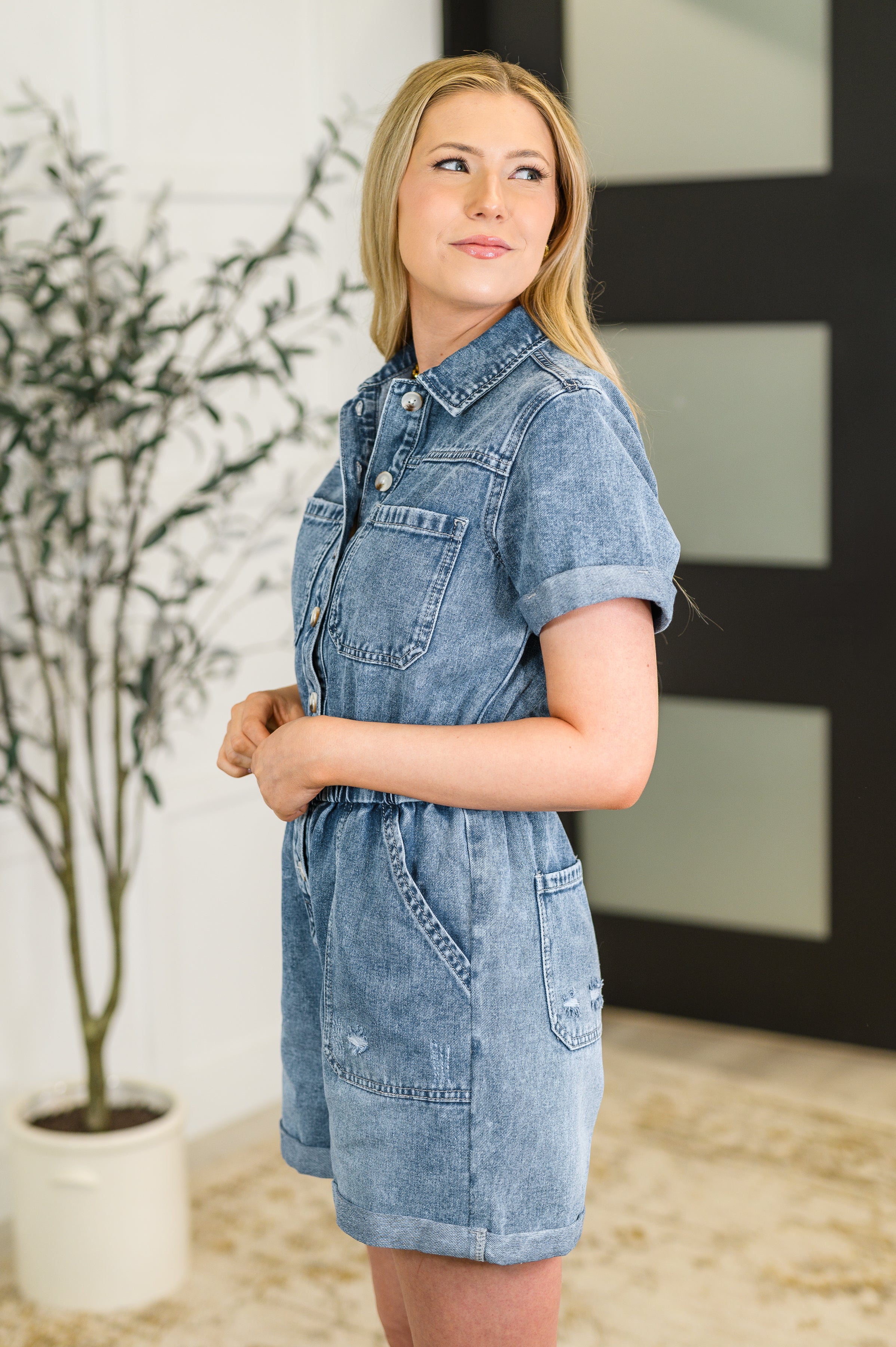 Denim Jumpsuits/Rompers/Sets – Amber Moon