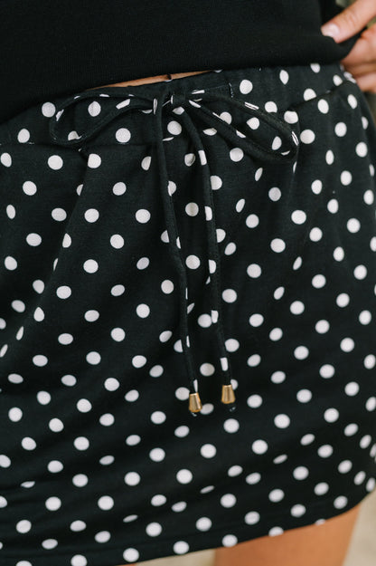 Polka Dot Skort