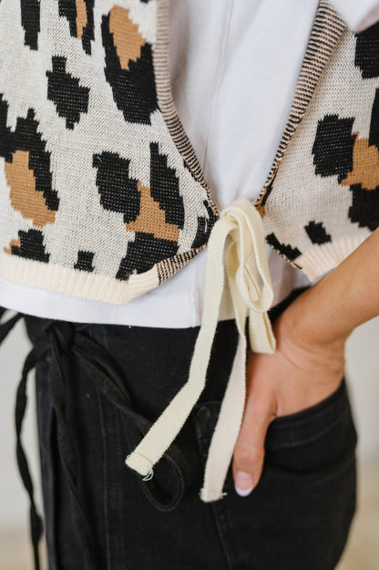 Leopard Print Sweater Tee