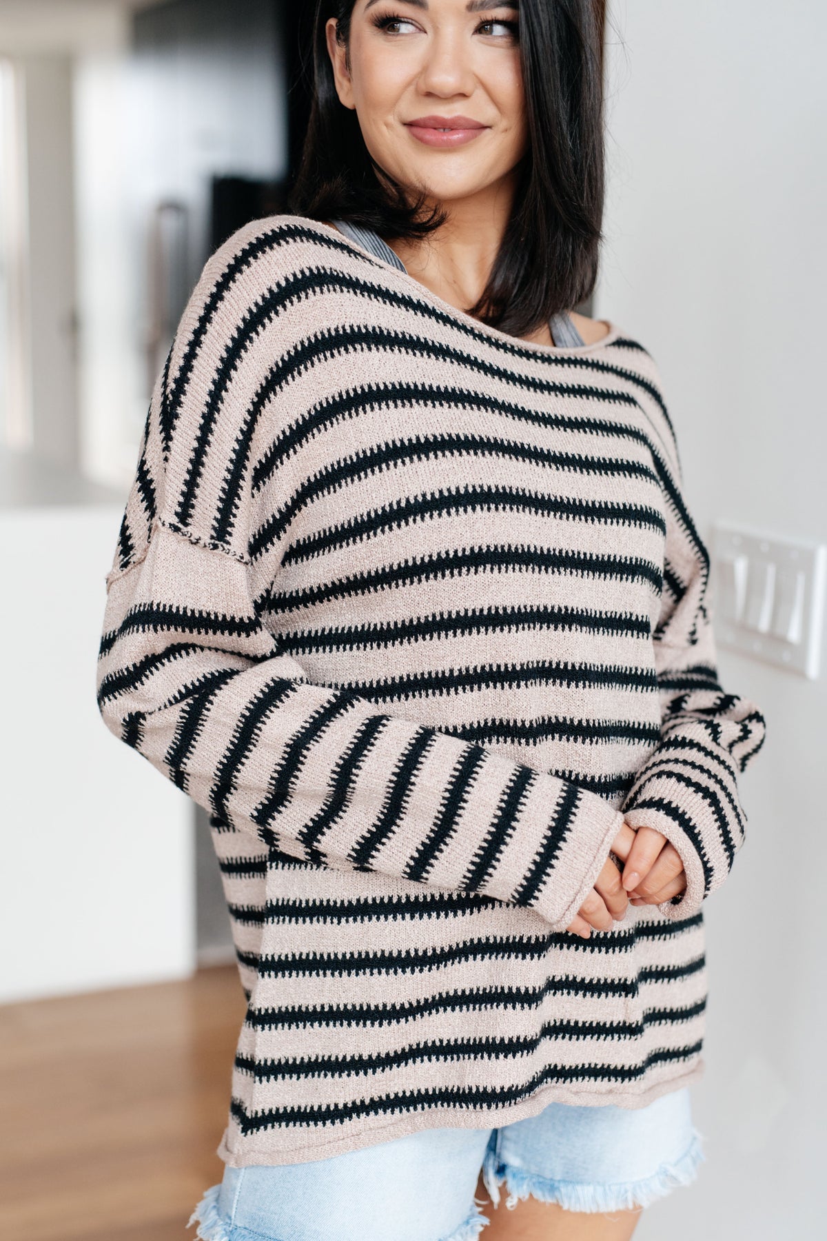 Minka Striped Sweater