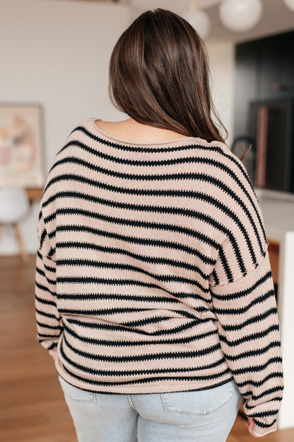 Minka Striped Sweater