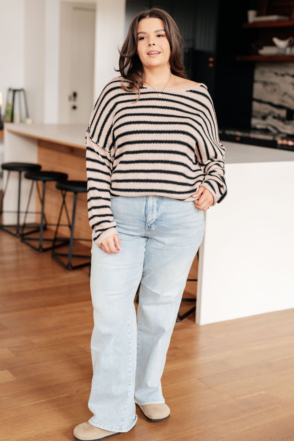 Minka Striped Sweater
