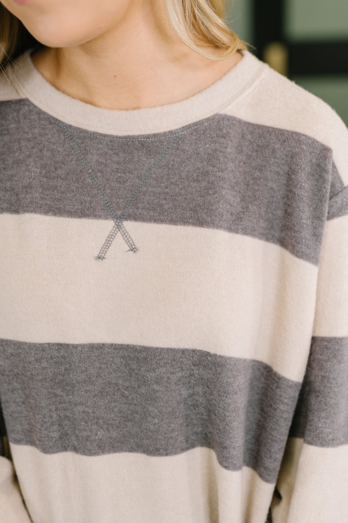 Pyrite Striped Top