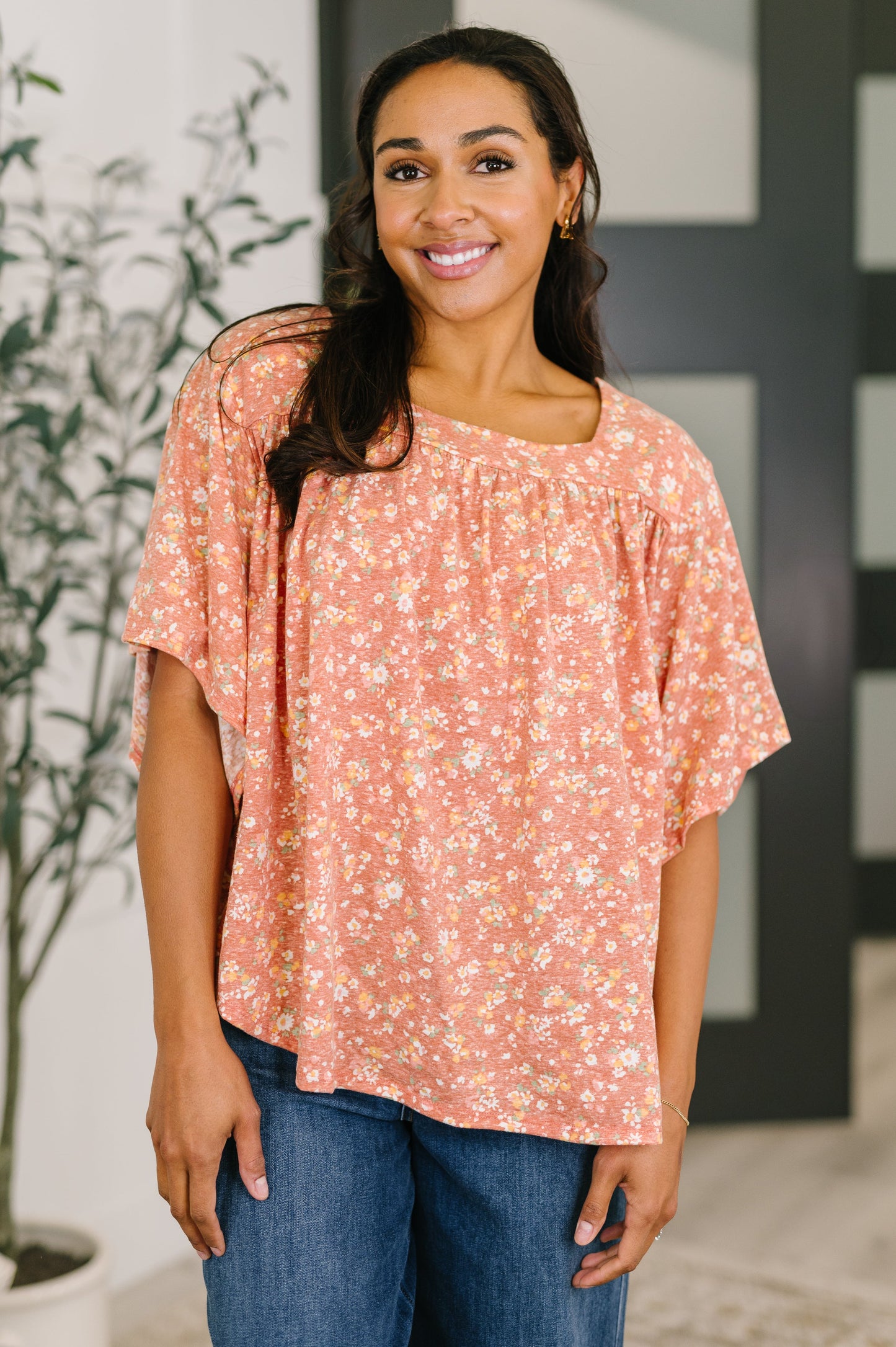 Beck Top in Dusty Rose