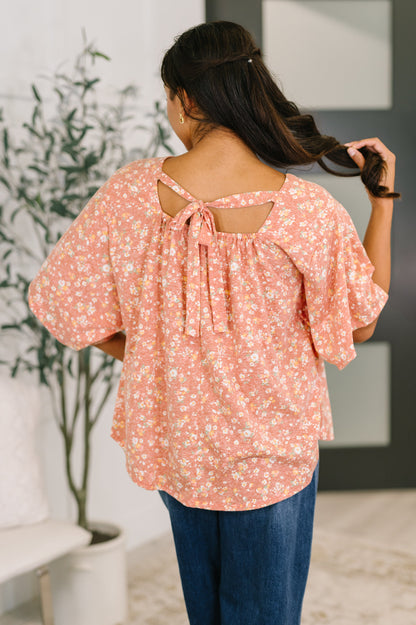 Beck Top in Dusty Rose