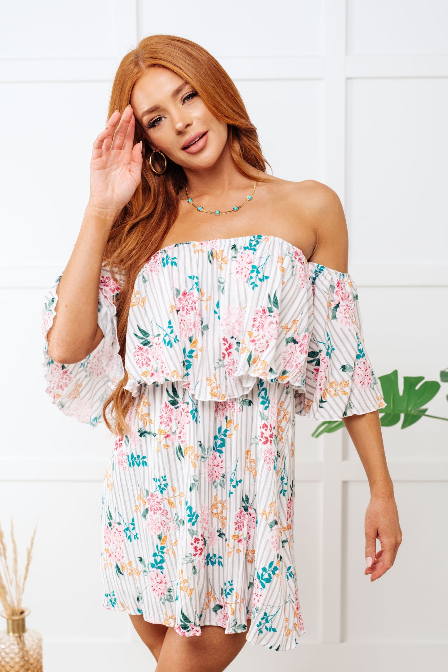 Carrie Floral Dress
