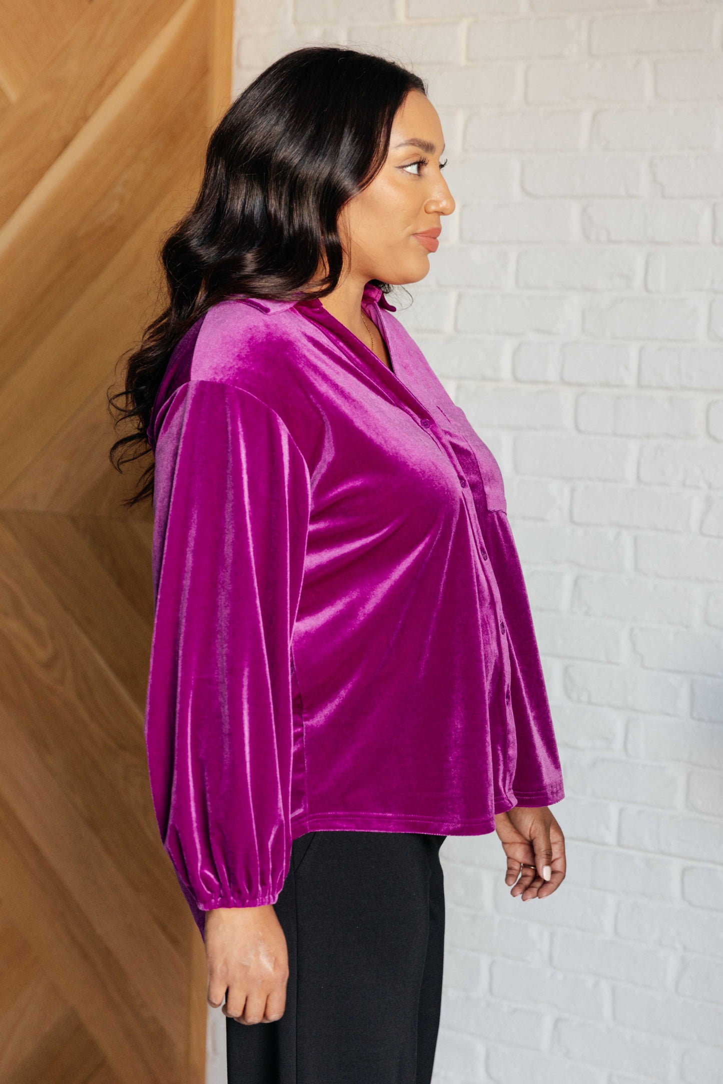 Marianne Velvet Top