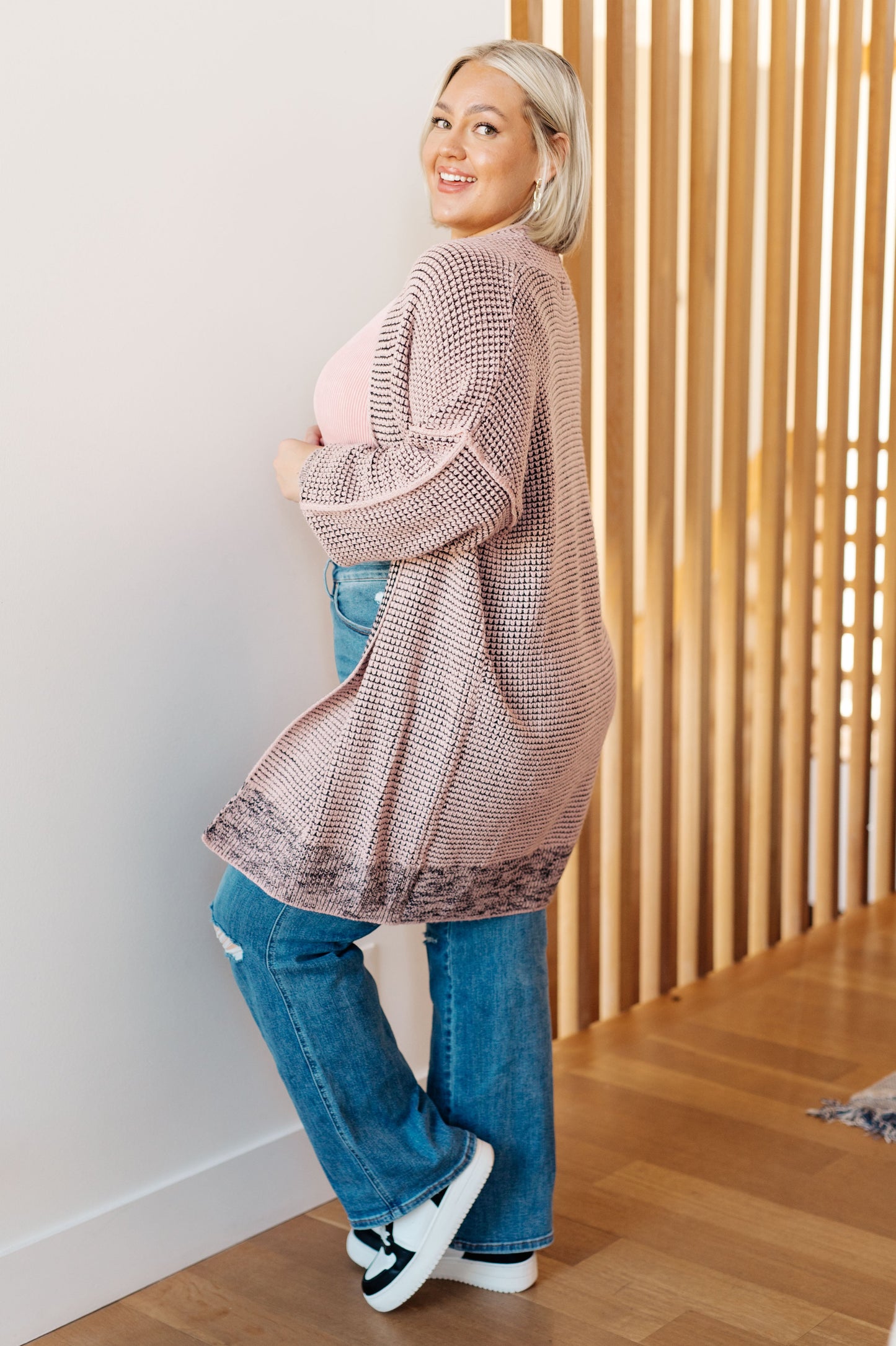 Mauve Cardigan