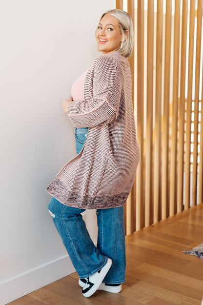 Mauve Cardigan