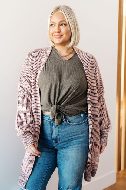 Mauve Cardigan
