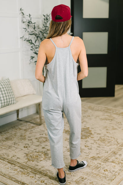 Tara Jumpsuit in Grey