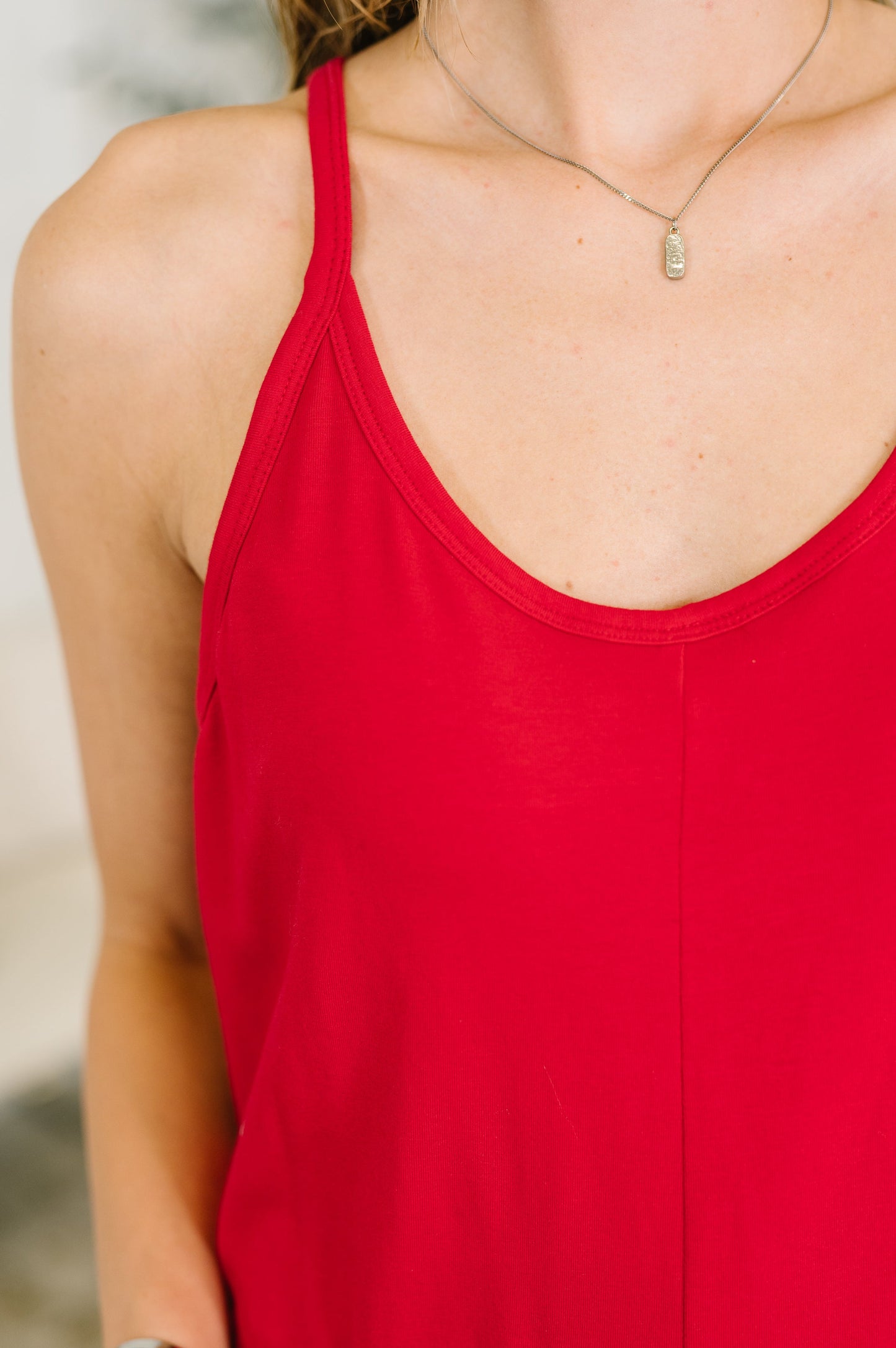 Tara Jumpsuit Ruby