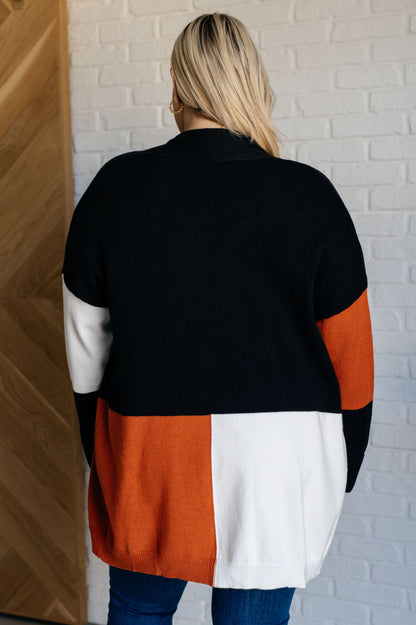 Mallory Color Block Cardigan