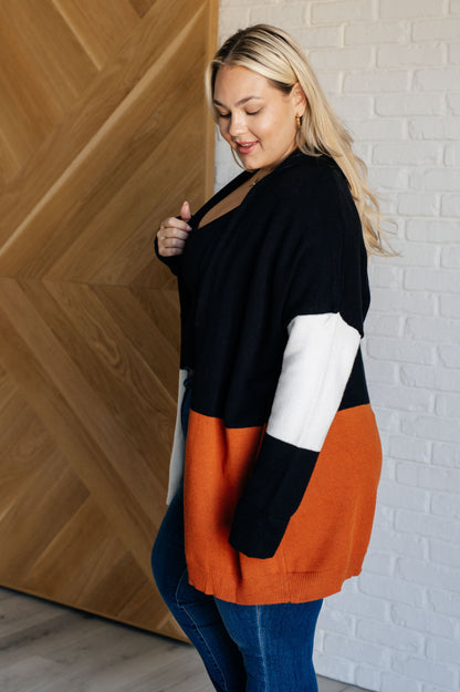 Mallory Color Block Cardigan