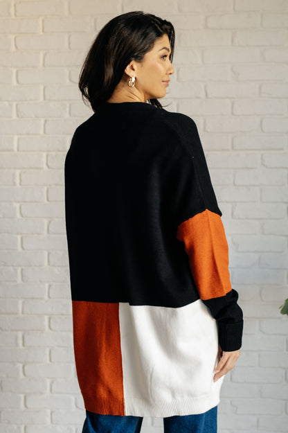 Mallory Color Block Cardigan